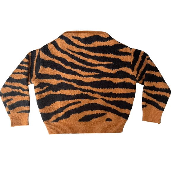 Moodie Tiger Stripped Sweater - Picture 1 of 5